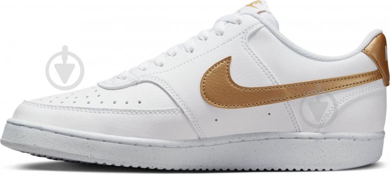 Кроссовки женские демисезонные Nike Court Vision Low Next Nature DH3158-105 р.41 белые - фото 4