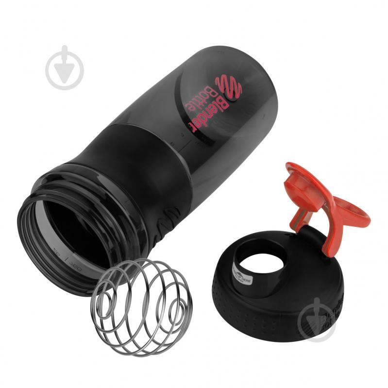 Шейкер Blender Bottle Sport Mixer 820 мл black/red - фото 6