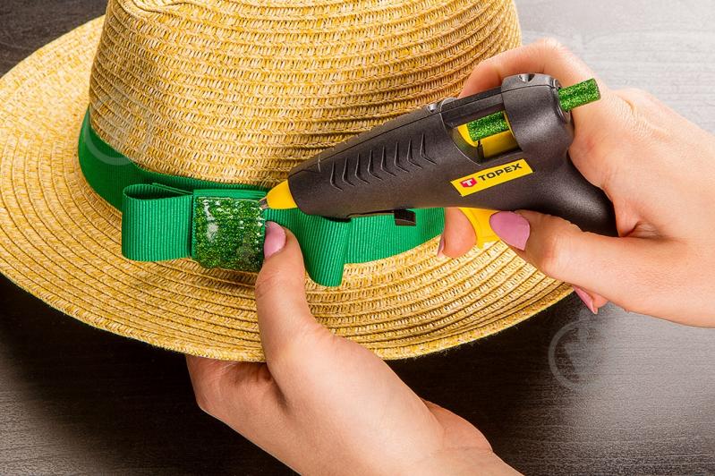 Пистолет клеевой Topex 8 мм 10 Вт 42E580 - фото 8