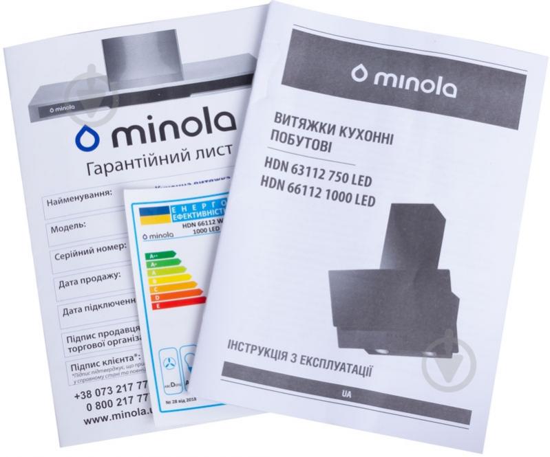 Вытяжка Minola HDN 66112 BL 1000 LED - фото 10