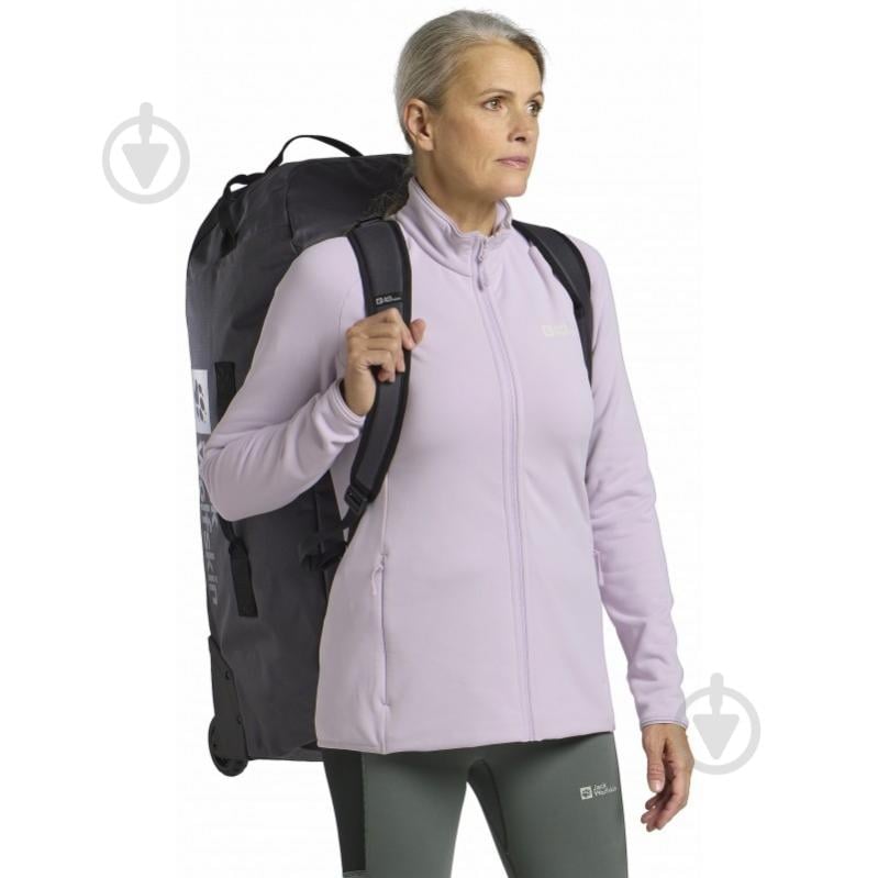 Сумка-рюкзак Jack Wolfskin ALL-IN DUFFLE WHEELER 90 темно-серый A62113_6350 - фото 2 Сумка-рюкзак Jack Wolfskin ALL-IN DUFFLE WHEELER 90 темно-серый A62113_6350 - фото 2