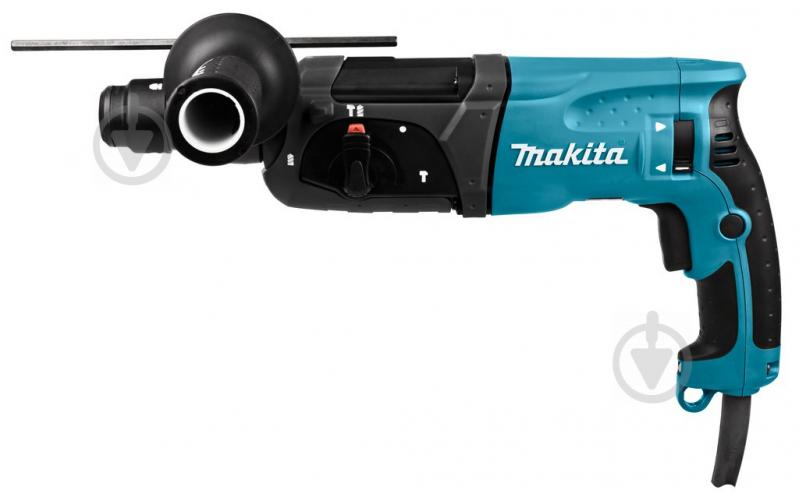 Перфоратор Makita HR2470 + Бур 6х210 B-54162 OA-HR0121 - фото 4