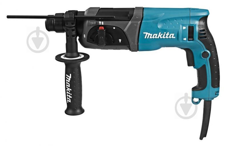 Перфоратор Makita HR2470 + Бур 6х210 B-54162 OA-HR0121 - фото 3