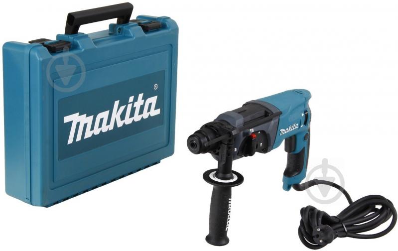 Перфоратор Makita HR2470 + Бур 6х210 B-54162 OA-HR0121 - фото 5