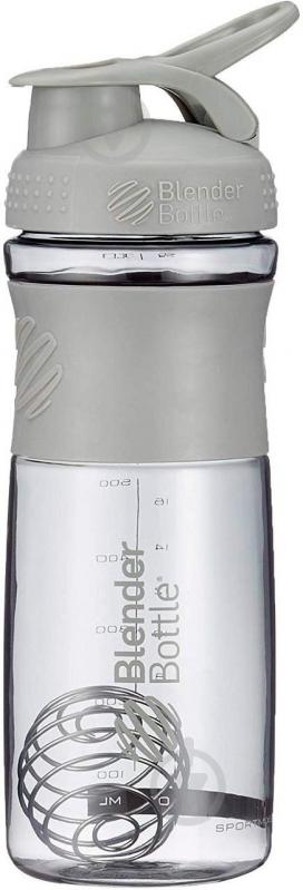 Шейкер Blender Bottle Sport Mixer 820 мл grey - фото 2