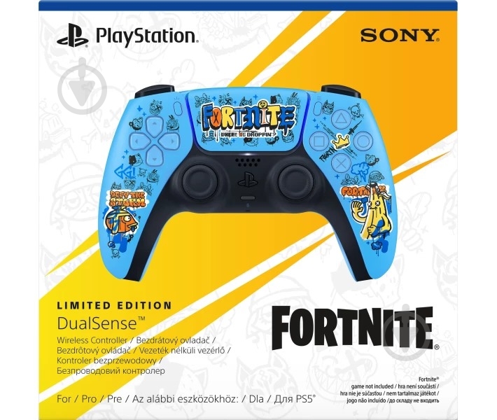 Контролер Sony DualSense (PS5) Fortnite Limited Edition blue - фото 5