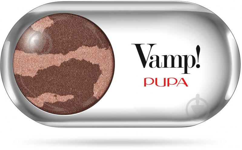 Тени для век Pupa Vamp! FUSION №408 Brown on Fire 1,5 г - фото 1