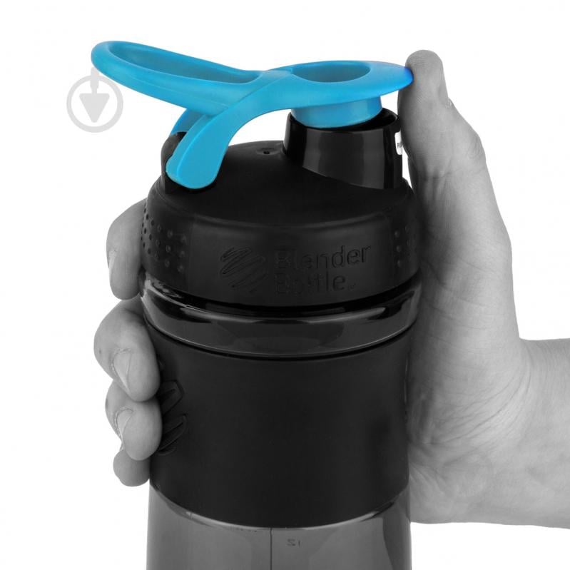 Шейкер Blender Bottle Sport Mixer 820 мл black/teal - фото 5