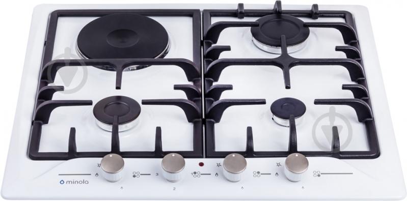 Варильна поверхня комбінована Minola MKM 63024 WH - фото 2