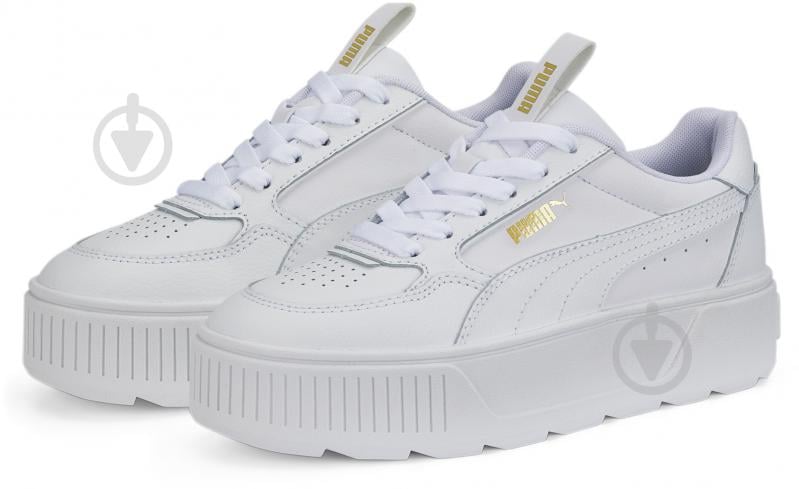 Кроссовки женские демисезонные Puma KARMEN REBELLE 38721201 р.40 белые - фото 3