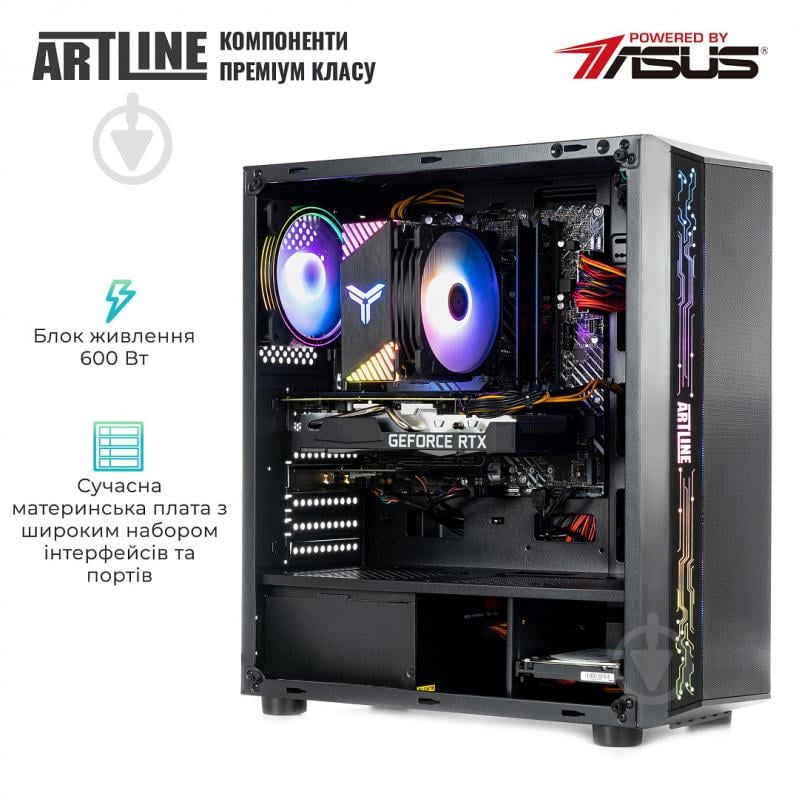 Комп'ютер Artline Gaming X49 (X49v21) black - фото 9