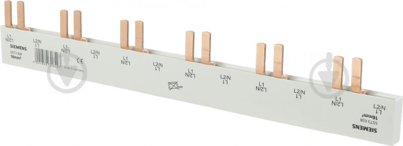 Шина з’єднувальна Siemens 16 кв.мм 6х2 фази 5ST3638 - фото 1