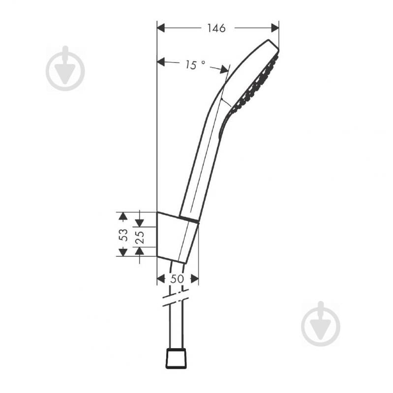 Душевой гарнитур Hansgrohe My Select E Vario 26729400 - фото 2