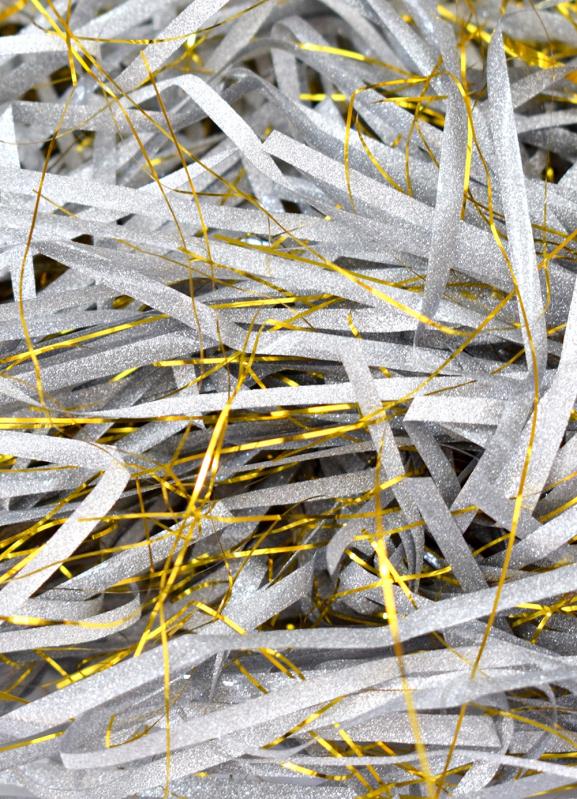 Наполнитель ПВХ блестящий серый 18224 - фото 1