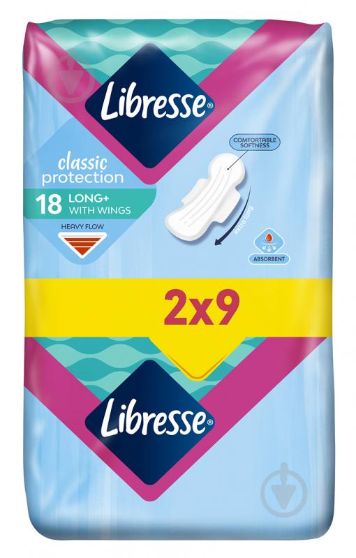 Прокладки гигиенические Libresse Classic Protection Long super 18 шт. - фото 3