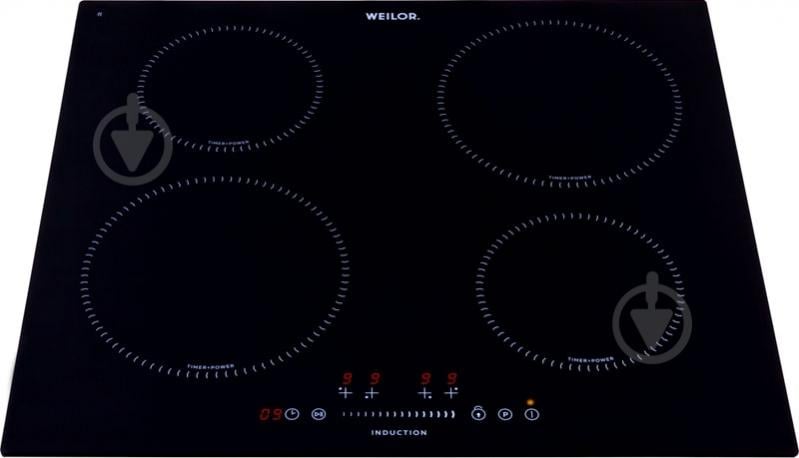 Варочная поверхность индукционная WEILOR WIS 642 Black - фото 2