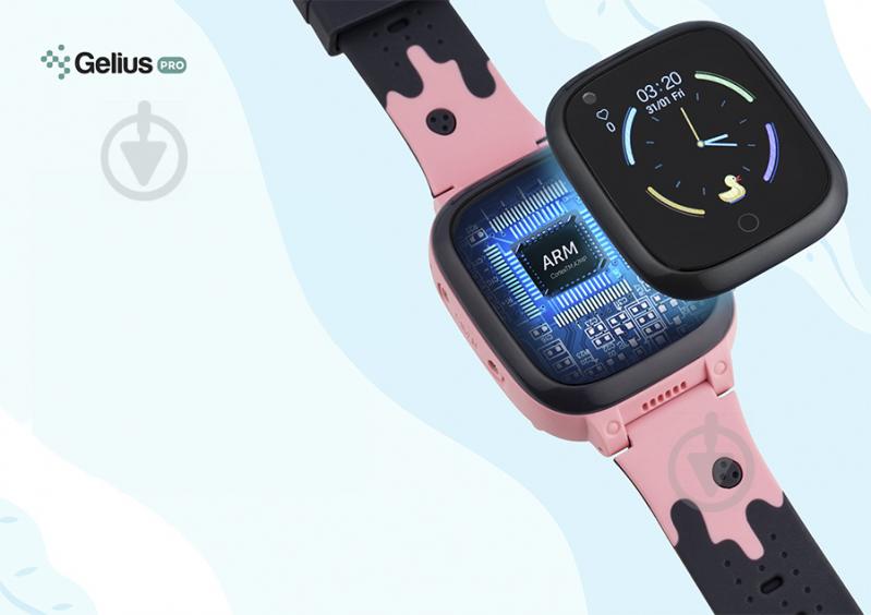 Смарт-часы детские Gelius Care з GPS трекером pink (GP-PK004) - фото 31