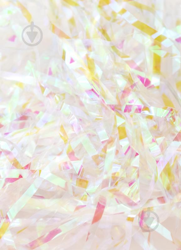 Наполнитель ПЭТ бело-розовый 18173 - фото 1