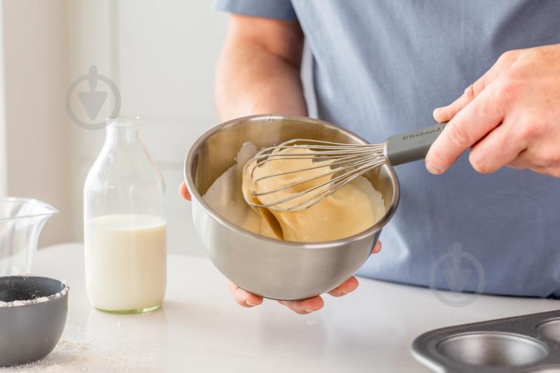 Вінчик KitchenAid Classic, 27 см, сірий (KHA060OHCHGG) - фото 2