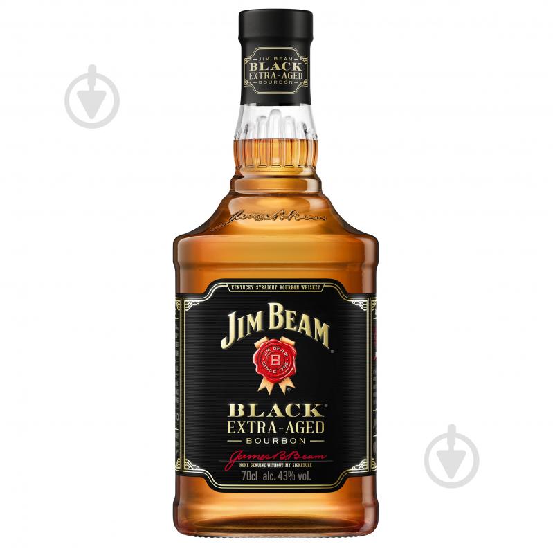 Бурбон Jim Beam Black Extra Aged 43% 0,7 л - фото 1