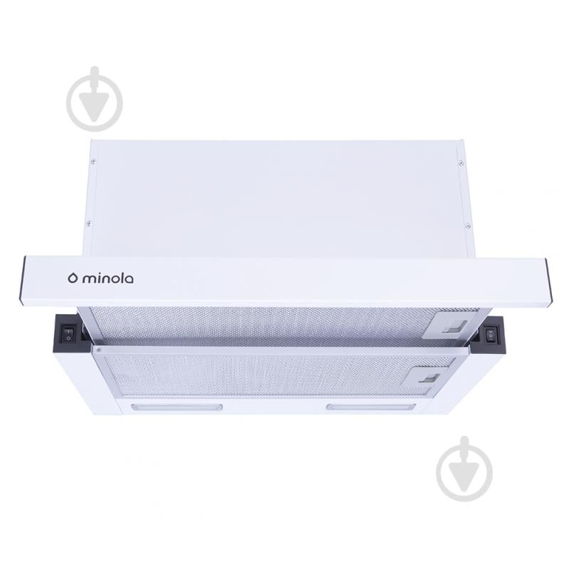 Витяжка Minola HTL 5615 WH 1000 LED телескопічна - фото 1 Витяжка Minola HTL 5615 WH 1000 LED телескопічна - фото 1