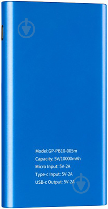 Повербанк Gelius Pro CoolMini 10000 mAh blue GP-PB10-005 - фото 5