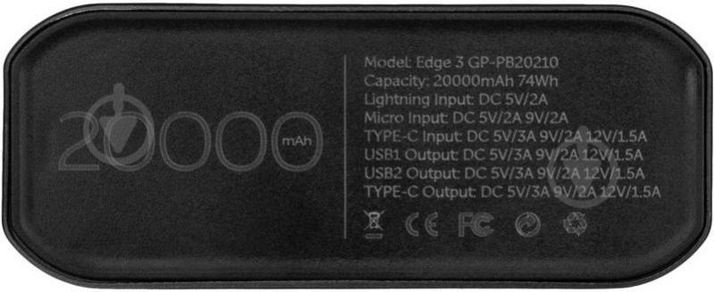 Повербанк Gelius Pro Edge 20000 mAh blue PD GP-PB20-210 - фото 8