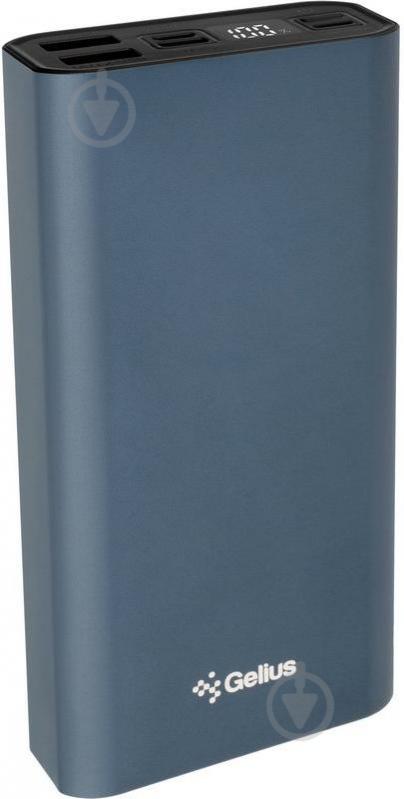 Повербанк Gelius Pro Edge 20000 mAh blue PD GP-PB20-210 - фото 1