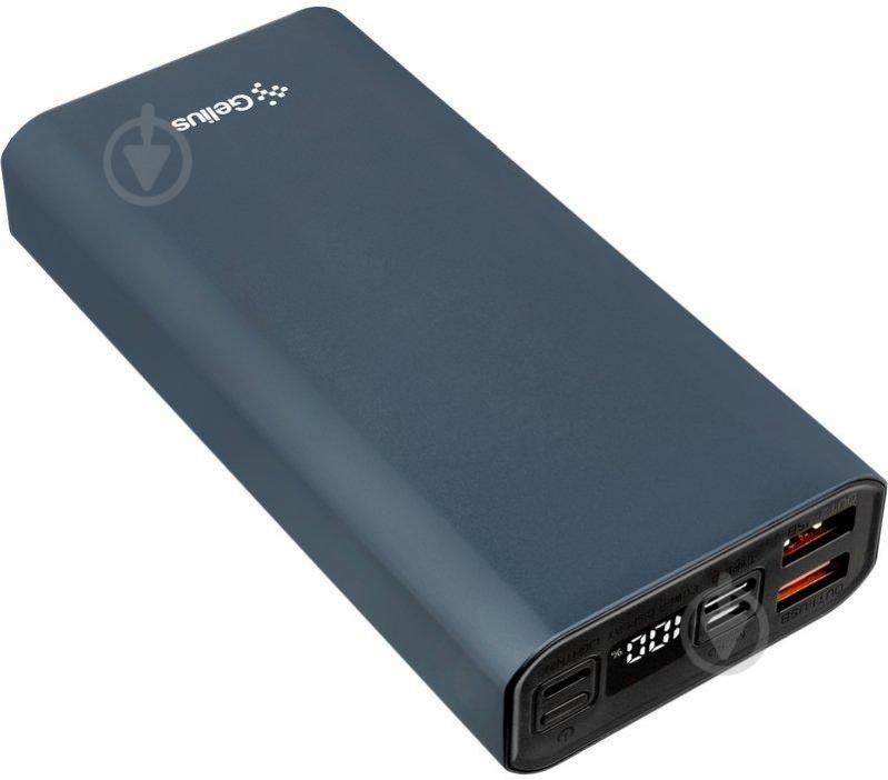 Повербанк Gelius Pro Edge 20000 mAh blue PD GP-PB20-210 - фото 6