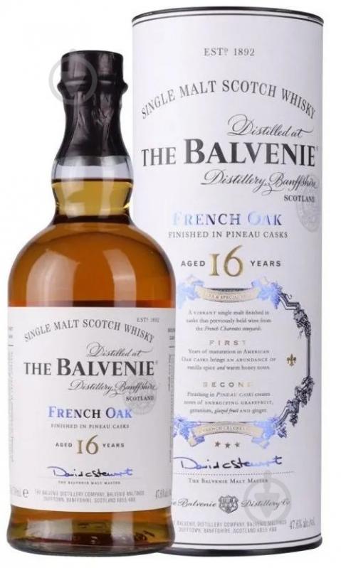 Віскі Balvenie 16 yo French Oak 47,6% 0,7 л - фото 1