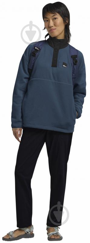 Кофта Jack Wolfskin SUMETRO HZ W A64110_C0539 р.S синий - фото 3 Кофта Jack Wolfskin SUMETRO HZ W A64110_C0539 р.S синий - фото 3