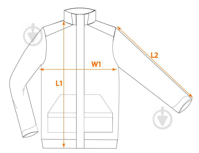 Кофта NEO tools Woman Line флісова р. XL 80-501 сірий - фото 11