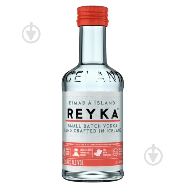 Водка Reyka 0,05 л 40% - фото 1