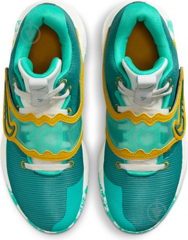 Кроссовки мужские демисезонные Nike KD TREY 5 X DD9538-300 р.42 зеленые - фото 6