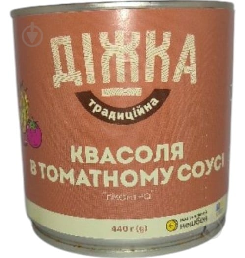 Фасоль белая в томатном соусе Пикантная 440 г - фото 1