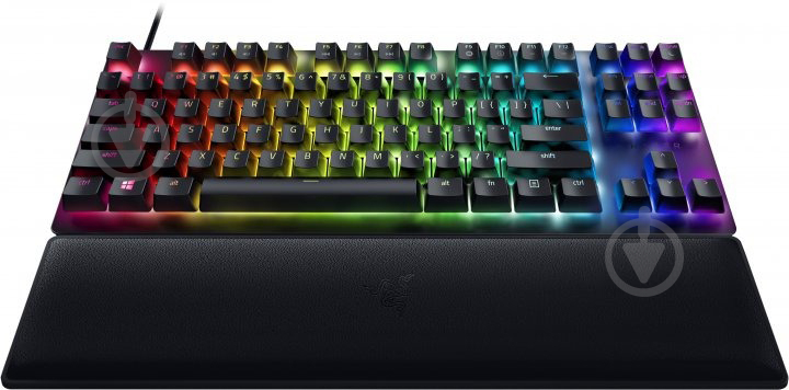 Клавиатура Razer Huntsman V2 Tenkeyless Purple Optical Switch RU USB (RZ03-03941400-R3R1) black - фото 4