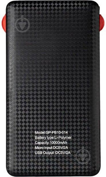 Повербанк Gelius Pro Choice 10000 mAh black GP-PB10-014 - фото 2