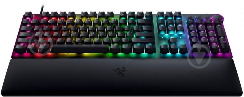 Клавиатура Razer Huntsman V2 Purple Optical switch (RZ03-03931300-R3R1) black - фото 3