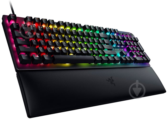 Клавиатура Razer Huntsman V2 Purple Optical switch (RZ03-03931300-R3R1) black - фото 2