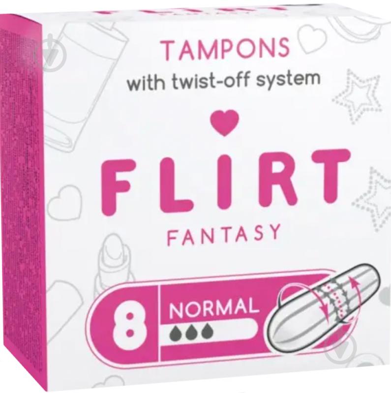 Тампоны fantasy FLIRT normal 8 шт. - фото 1