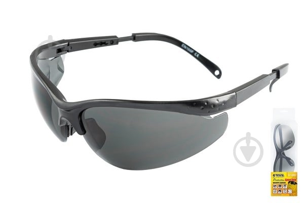 Очки защитные MasterTool SPORTLINE GREY 82-0001 - фото 2 Очки защитные MasterTool SPORTLINE GREY 82-0001 - фото 2