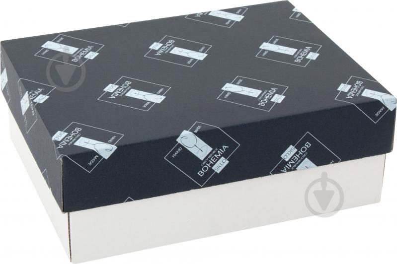 Набір бокалів для вина Bohemia Lido золото 550 мл 2 шт. - фото 2