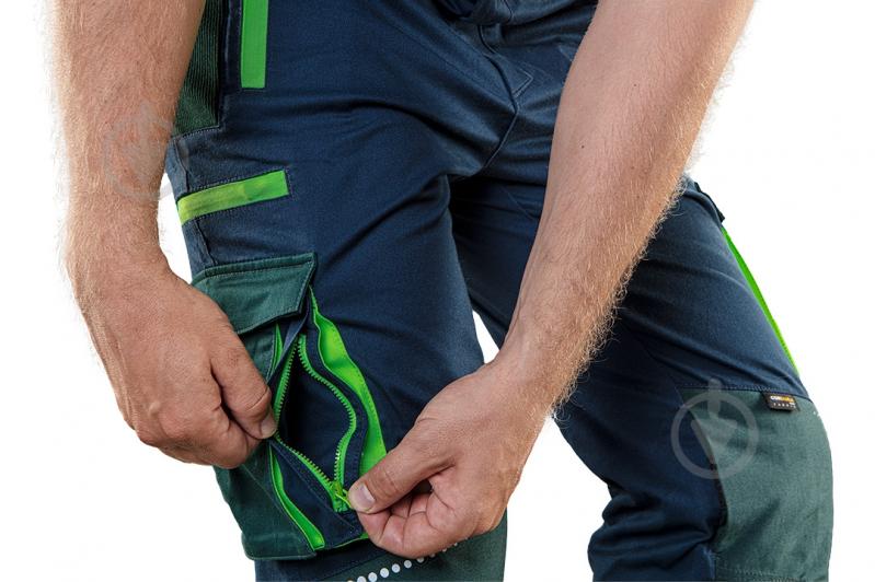 Брюки рабочие NEO tools Premium р. M 81-246 синий - фото 8