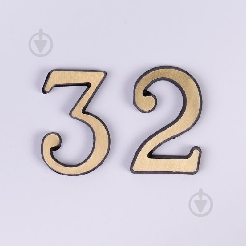 Цифра 3 латунь старая бронза 50 мм Larvij LNB5 AB #3 - фото 4 Цифра 3 латунь старая бронза 50 мм Larvij LNB5 AB #3 - фото 4