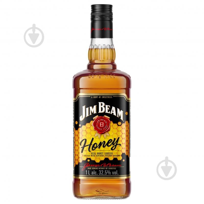 Лікер Jim Beam Honey 4 роки витримки 32,5% (5060045590299) 1 л - фото 2