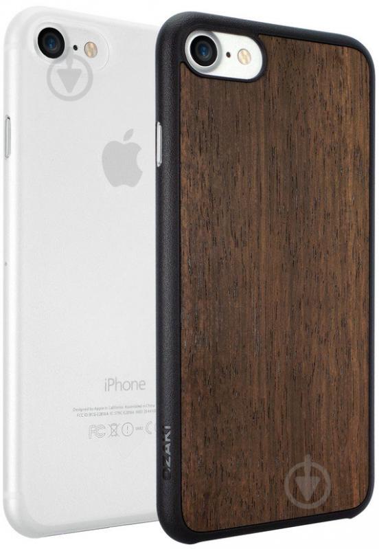 Набор чехлов Ozaki O!coat Jelly+wood 2 in 1 OC721EC для Apple iPhone 7 - фото 2