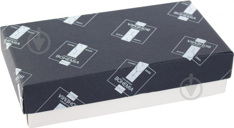 Набір бокалів для шампанського Bohemia Lido платина 190 мл 2 шт. - фото 2