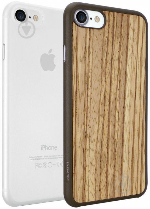 Набор чехлов Ozaki O!coat Jelly+wood 2 in 1 OC721ZC для Apple iPhone 7 - фото 2