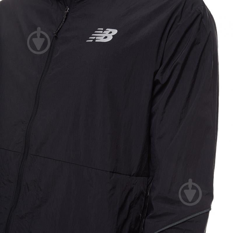 Вітрівка чоловіча демісезонна New Balance IMPACT RUN MJ21264BK р.2XL чорна - фото 3