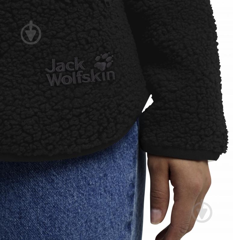 Кофта Jack Wolfskin HIGH CURL JKT W A65073_6000 р.XS чорний - фото 5 Кофта Jack Wolfskin HIGH CURL JKT W A65073_6000 р.XS чорний - фото 5